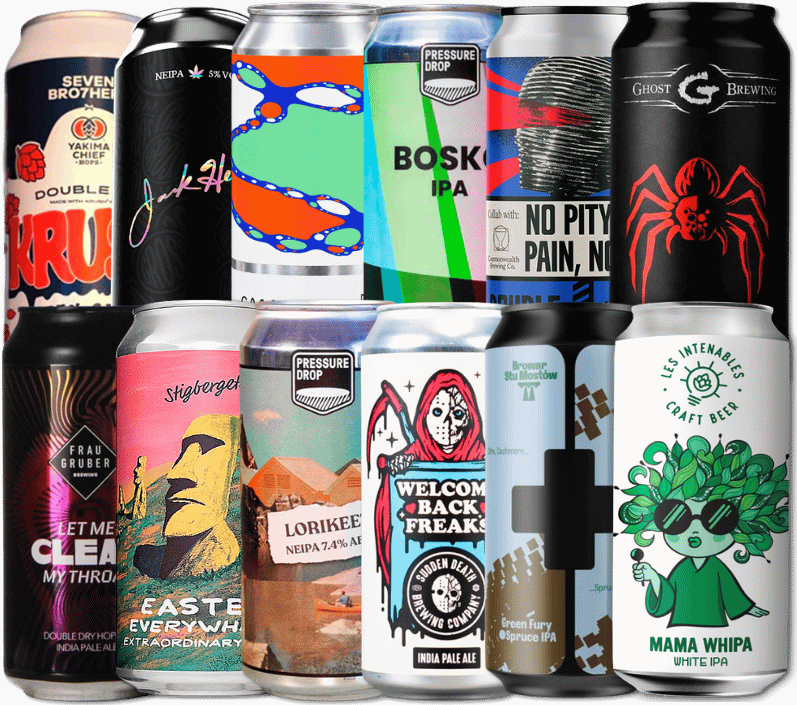 IPA Mix "Plus" Smagekasse (12 stk.) (Gns. 43,75 Kr. Pr. Øl)