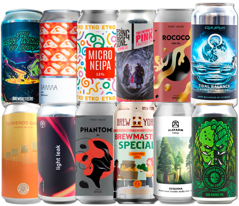 IPA Mix "Plus" Smagekasse (12 stk.) (Gns. 41,5 Kr. Pr. Øl)