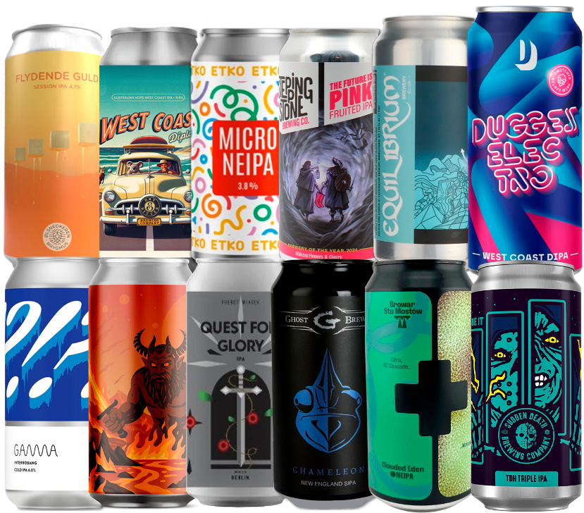 IPA Mix "Plus" Smagekasse (12 stk.) (Gns. 39,5 Kr. Pr. Øl)