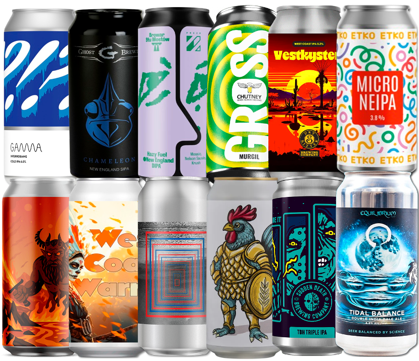 IPA Mix "Plus" Smagekasse (12 stk.) (Gns. 41,5 Kr. Pr. Øl)