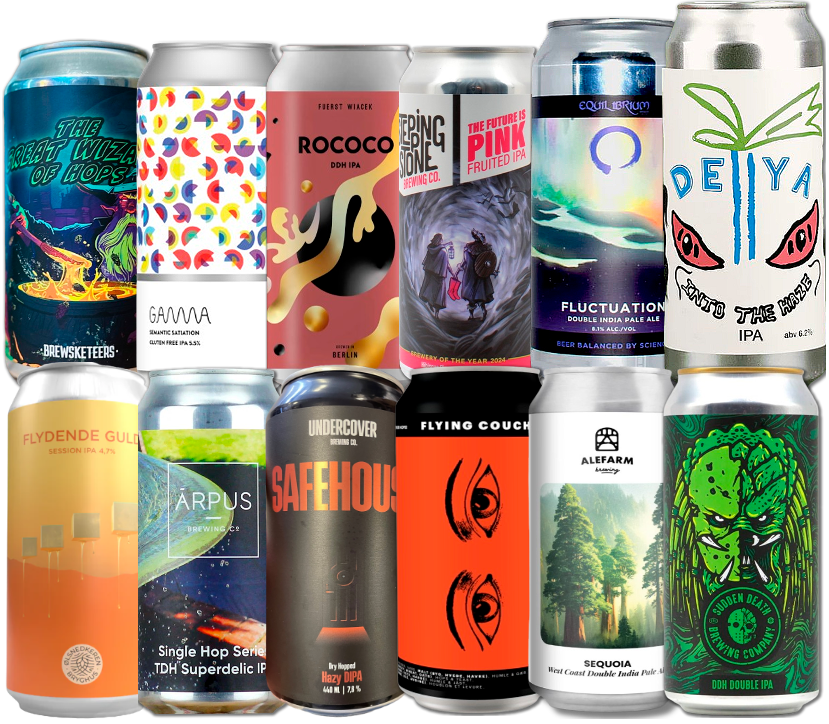 IPA Mix "Plus" Smagekasse (12 stk.) (Gns. 41,5 Kr. Pr. Øl)