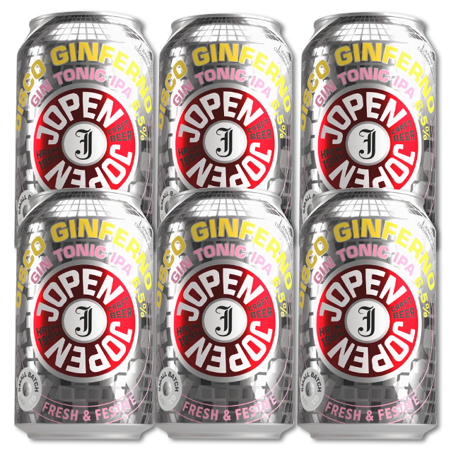 Jopen - Disco Ginferno - 6,5% Gin & Tonic IPA