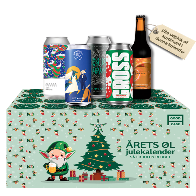 Årets Premium Øl Julekalender 2026 (24 stk. inkl. fragt)(Forudbestilling)
