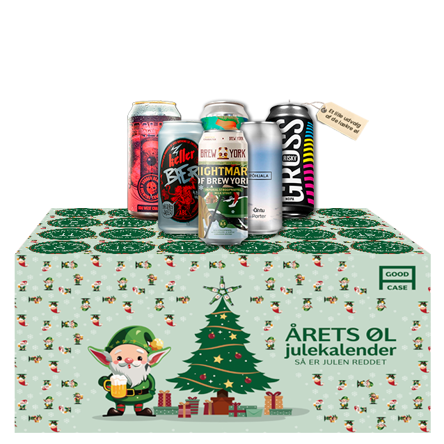 Årets Premium Øl Julekalender 2025 (24 stk. inkl. fragt)