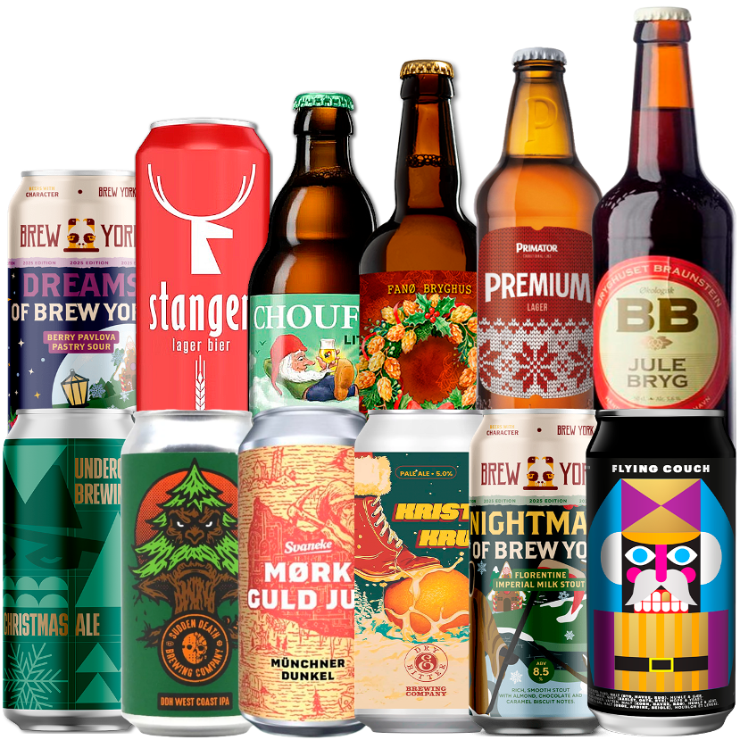Julen varer lige til Påske Smagekasse (12 stk.) (Gns. 32,5 kr. pr. øl)
