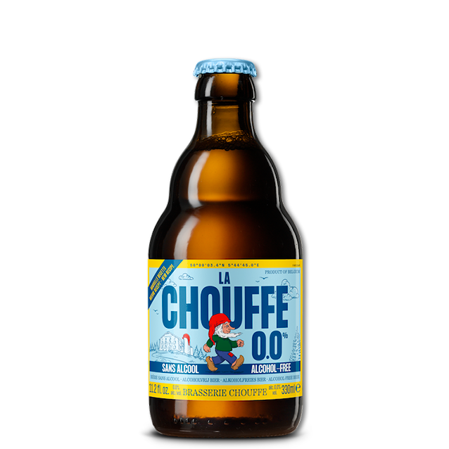 Brasserie d'Achouffe - La Chouffe 0.4% - 0,4% Alkoholfri Golden Ale