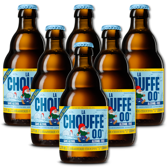 Brasserie d'Achouffe - La Chouffe 0.4% - 0,4% Alkoholfri Golden Ale