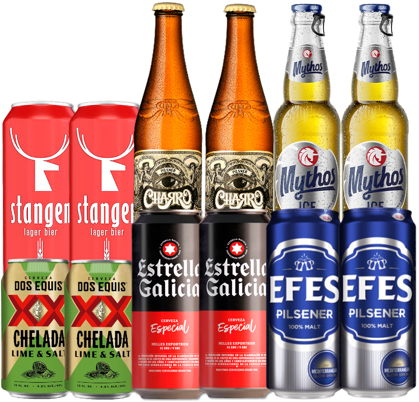 Lager/Pils Smagekasse (12 stk) (Gns. 16,5 kr. pr. øl)
