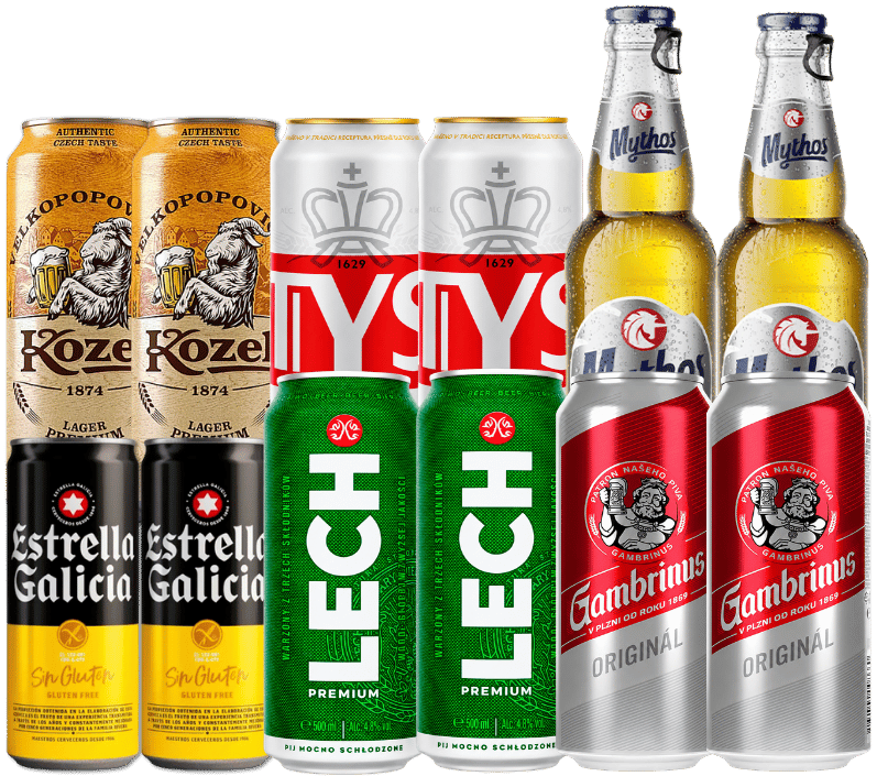 Lager/Pils Smagekasse (12 stk) (Gns. 16,5 kr. pr. øl)