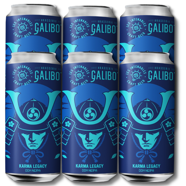 Les Intenables x Brasserie Galibot - Karma Legacy - 6,8% New England IPA