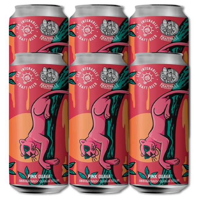 Les Intenables x Kraftpaule - Pink Guava - 5,5% Fruited Sour