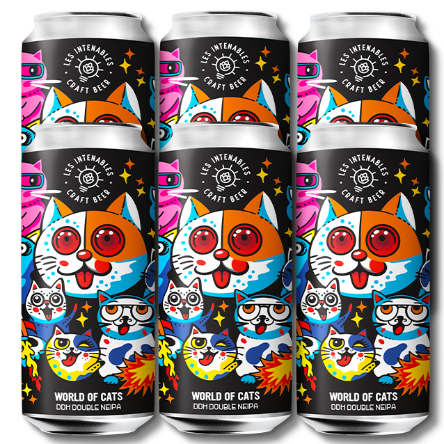 Les Intenables - World Of Cats - 8% Double IPA