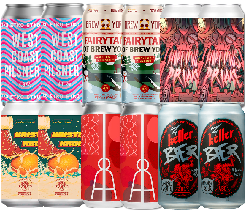 Månedens "Plus" Smagekasse (12 stk.) (Gns. 32,5 kr. pr. øl)