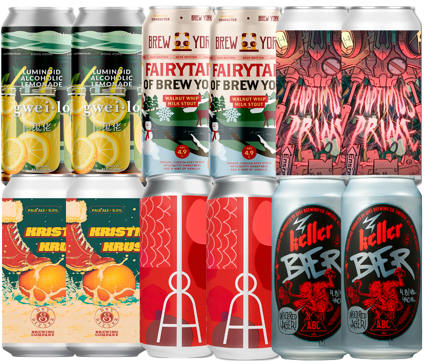 Månedens "Plus" Smagekasse (12 stk.) (Gns. 32,5 kr. pr. øl)