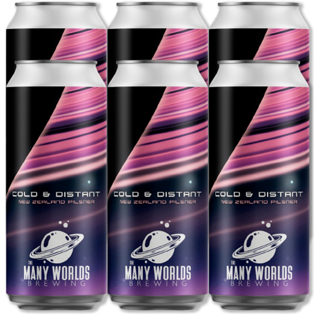 The Many Worlds - Cold & Distant - NZ Pilsner (6-Pack)