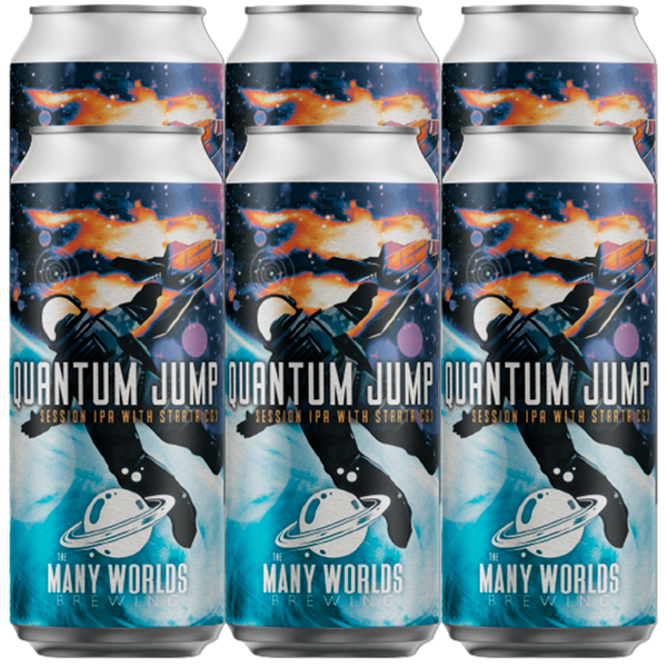 Many Worlds - Quantum Jump - Session IPA (6-Pack)