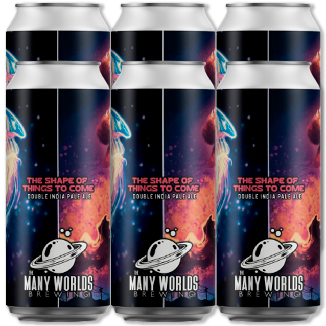 The Many Worlds - The Shape Of Things To Come - Double New England IPA (6-Pack)