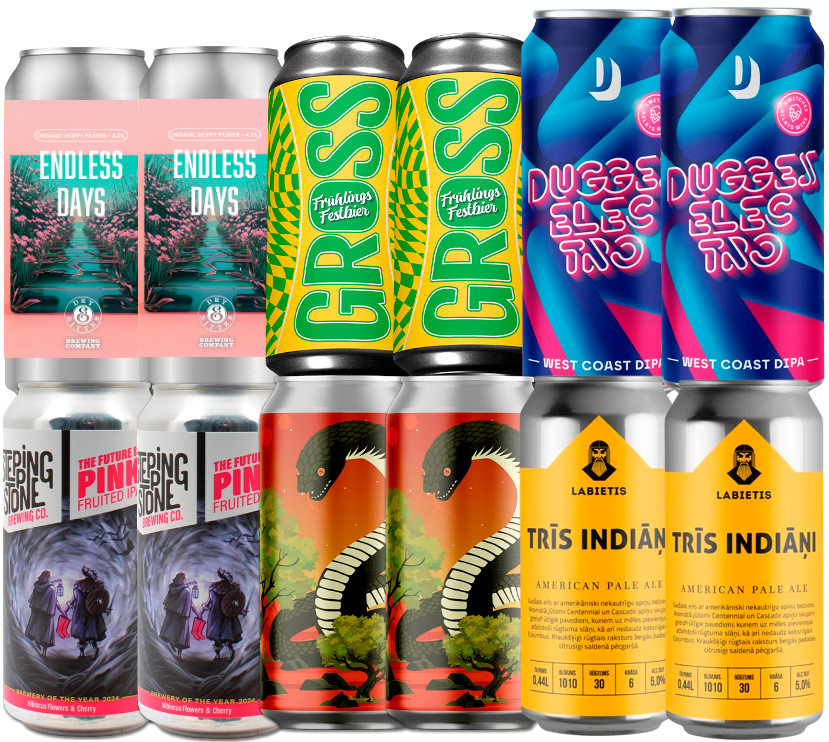 Månedens Ølredder "Plus" Smagekasse (12 stk.) (Gns. 29,95 kr. pr. øl)