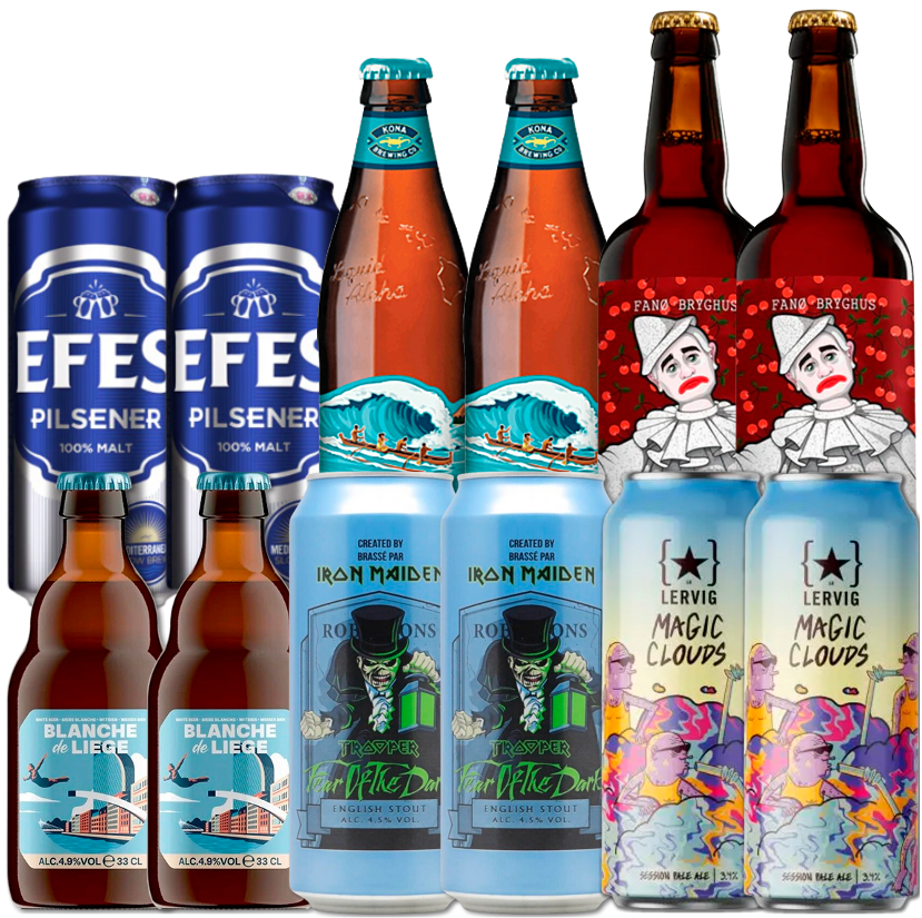 Månedens Smagekasse (12 stk.) (Gns. 18,75 kr. pr. øl)