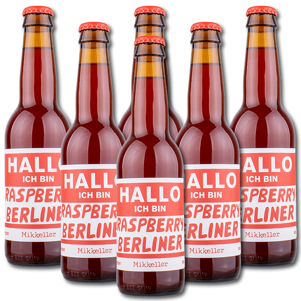 Mikkeller - Hallo Ich Bin Raspberry Berliner - Fruited Berliner Weisse (6-Pack)