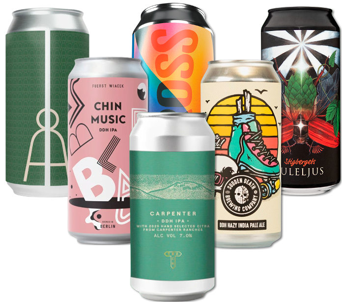New England IPA Smagekasse (6 stk) (Gns. 44,75 Kr. Pr. Øl)