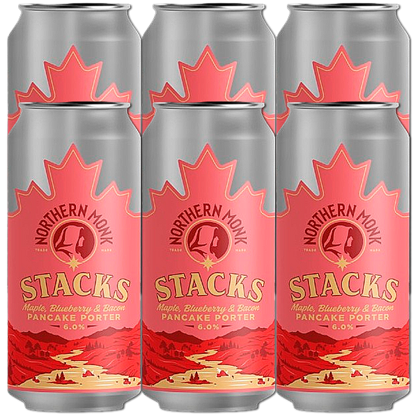 Northern Monk - Stacks: Maple blueberry and bacon - Pancake Porter (6-Pack)