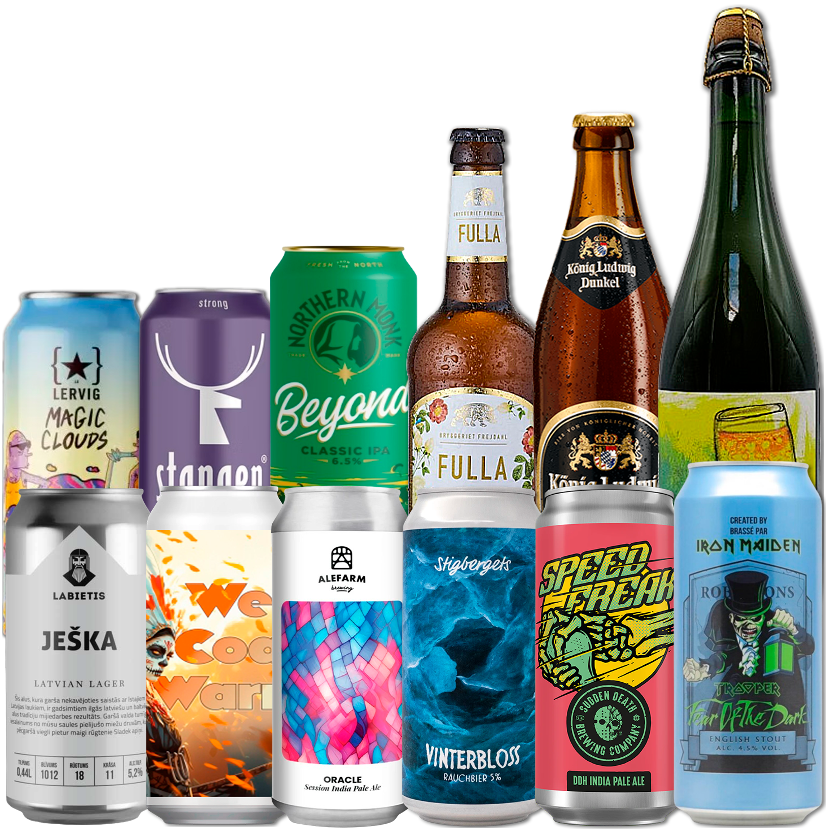 Nytårs Special Smagekasse (12 stk.) (Gns. 33,25 kr. pr. øl)