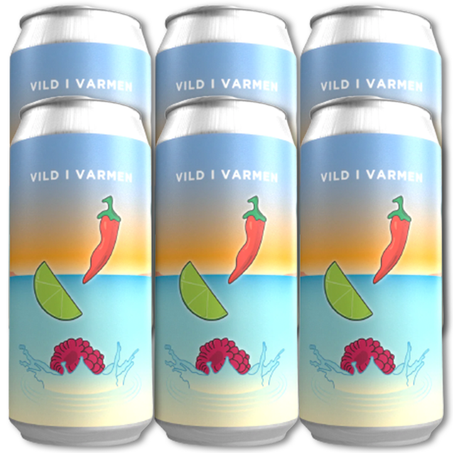 Ølsnedkeren X Brewsketeers - Vild I Varmen - Fruited Berliner Weisse (6-Pack)