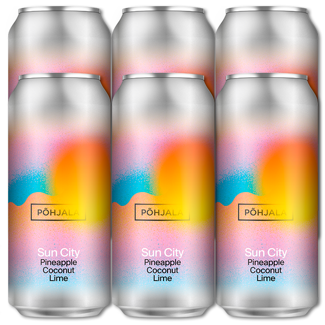 Põhjala - Sun City: Pineapple, Coconut & Lime - 5% Tropical Sour