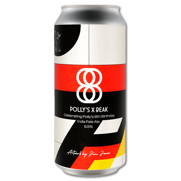 Polly's x BEAK - 8th Birthday IPA - 6,5% English IPA