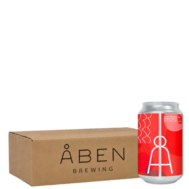 Åben - Stolen Red Berries - 4,5% Fruited Berliner Weisse (24 stk.)