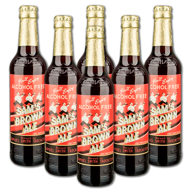 Samuel Smith - Sam's Brown Ale - 0,4% Alkoholfri Brown Ale (55cl)