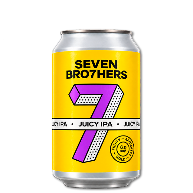 Seven Bro7hers - Juicy IPA - 6% New England IPA