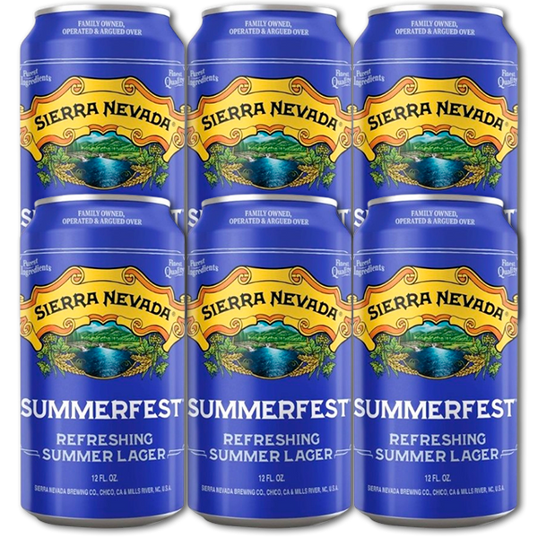 Sierra Nevada - Summerfest - Pilsner (6-Pack) (Gns. 18,3 Kr. Pr. Øl)