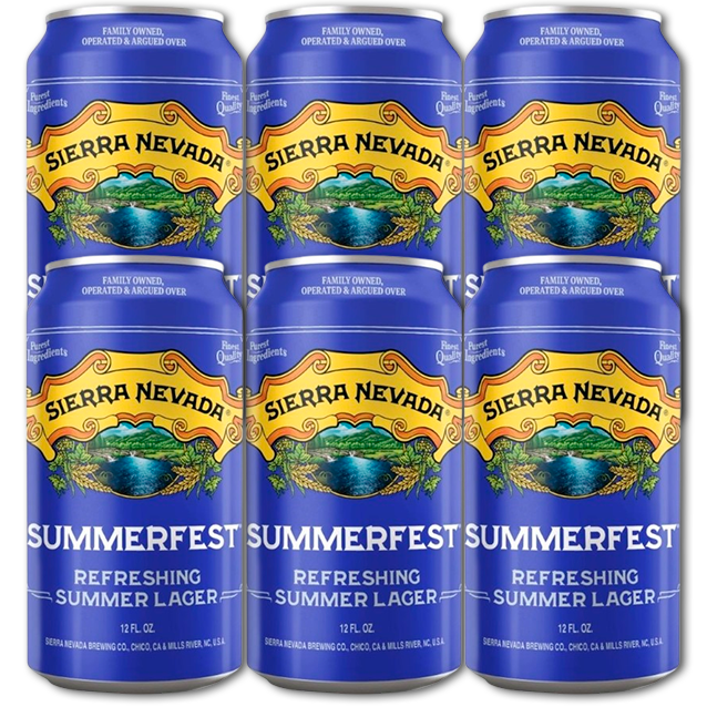 Sierra Nevada - Summerfest - Pilsner (6-Pack) (Gns. 18,3 Kr. Pr. Øl)