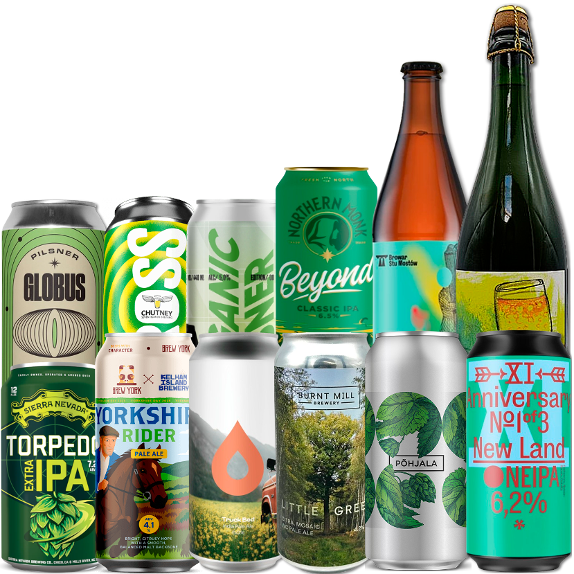 Spring Smagekasse (12 stk.) (Gns. 39,5 kr. pr. øl)