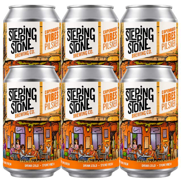 Stepping Stone -  Copenhagen Vibes - 5% Pilsner (33 cl.)