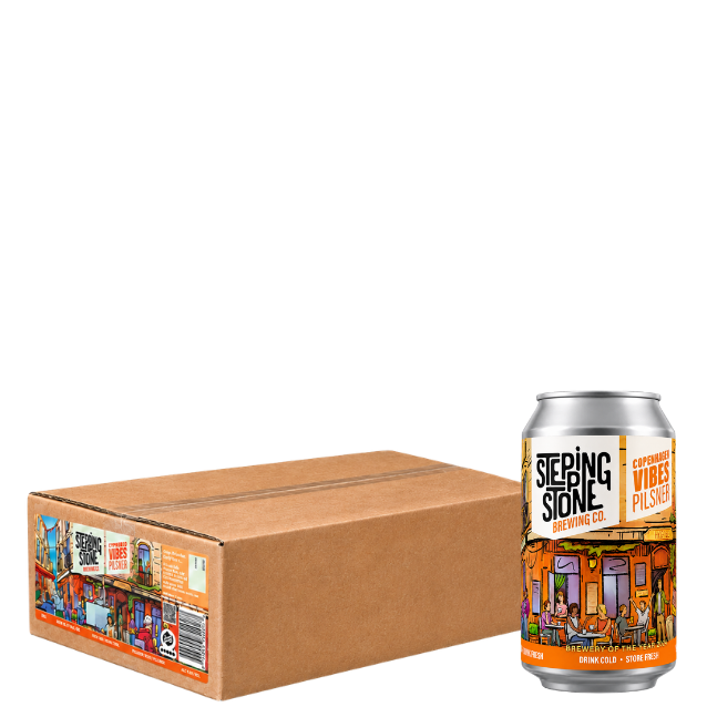 Stepping Stone -  Copenhagen Vibes - 5% Pilsner (33 cl.)