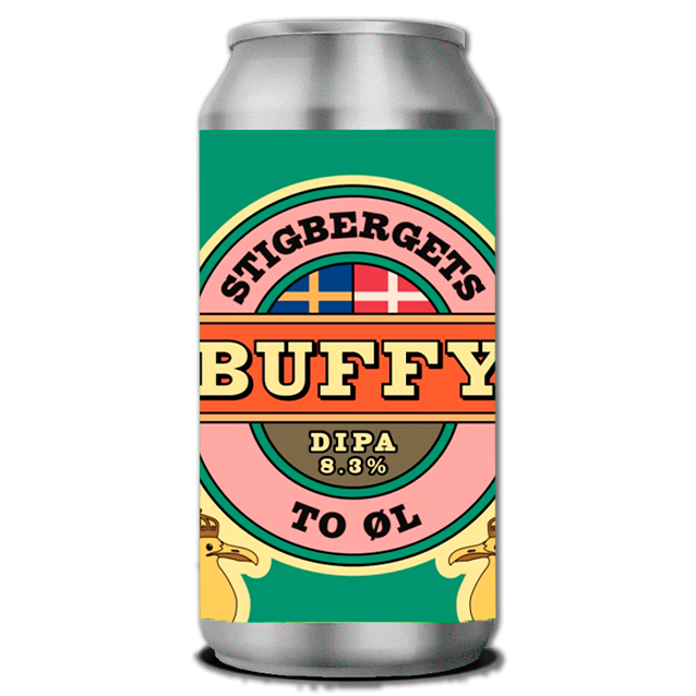 Stigbergets x To Øl - Buffy - 8,3% New England Double IPA