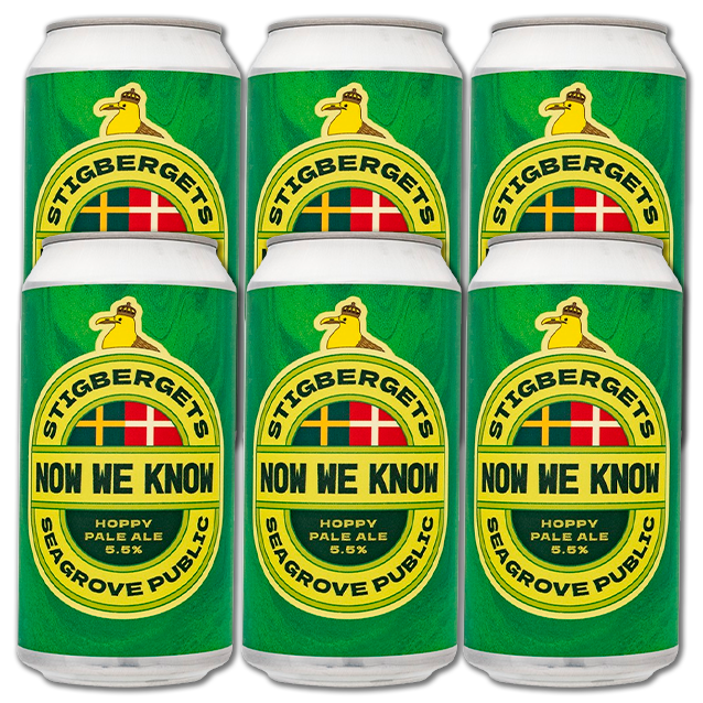 Stigbergets x Seagrove Public - Now We Know - 5,5% New England Pale Ale