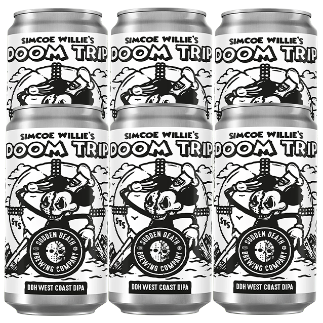 Sudden Death - Simcoe Willie's Doom Trip - 8,5% West Coast Double IPA