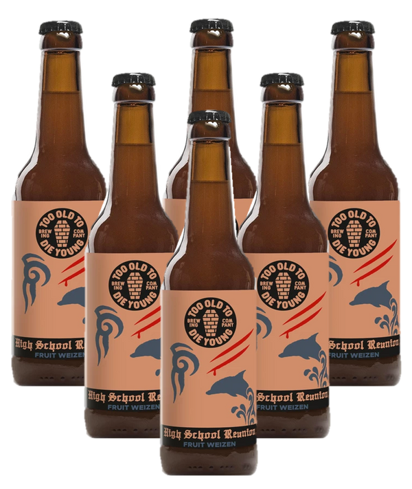 Too Old To Die Young - High School Reunion - Fruited Weizen (6-Pack) (Gns. 26,5 Kr. Pr. Øl)