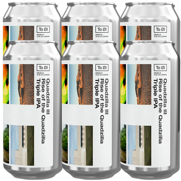 To Øl - Quadzilla III Rise Of The Quadzilla - Quadruple IPA (6-Pack)