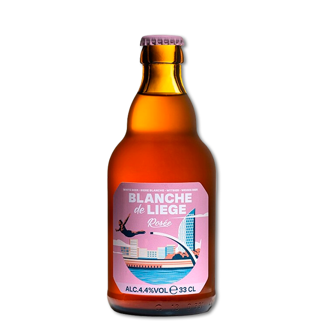 L'Abbaye du Val-Dieu - Blanche de Liège Rosée (Glas) - 4,4% Fruited Witbier