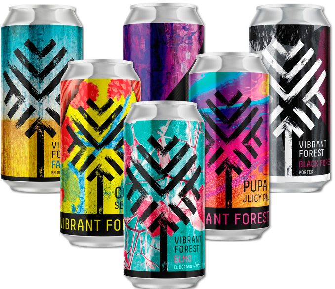 Vibrant Forest Smagekasse (6 stk.)(Gns. 41,5 kr. pr. øl)