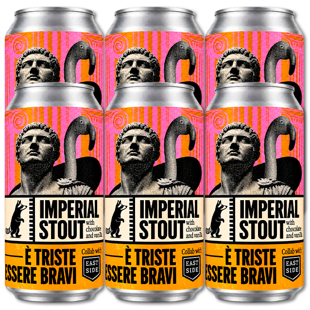 Wild Raccoon x Eastside Brewing - È Triste Essere Bravi - 12% Imperial Stout
