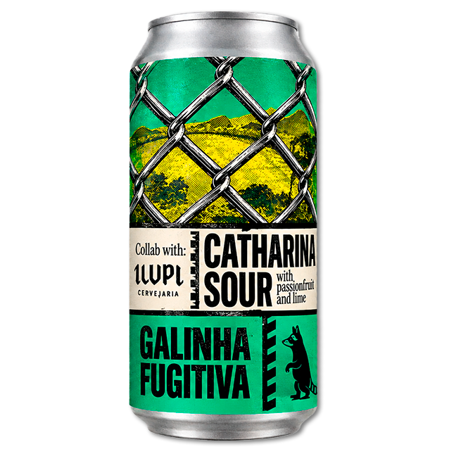 Wild Raccoon x I Lupi - Galinha Fugitiva - 4,8% Catharina Sour