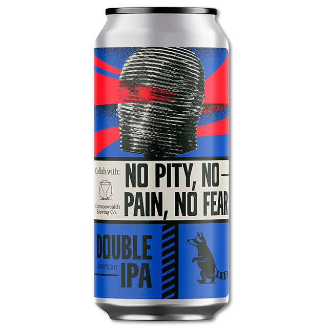 Wild Raccoon x Commonwealth - No Pity, No Pain, No Fear - 7,6% Double IPA