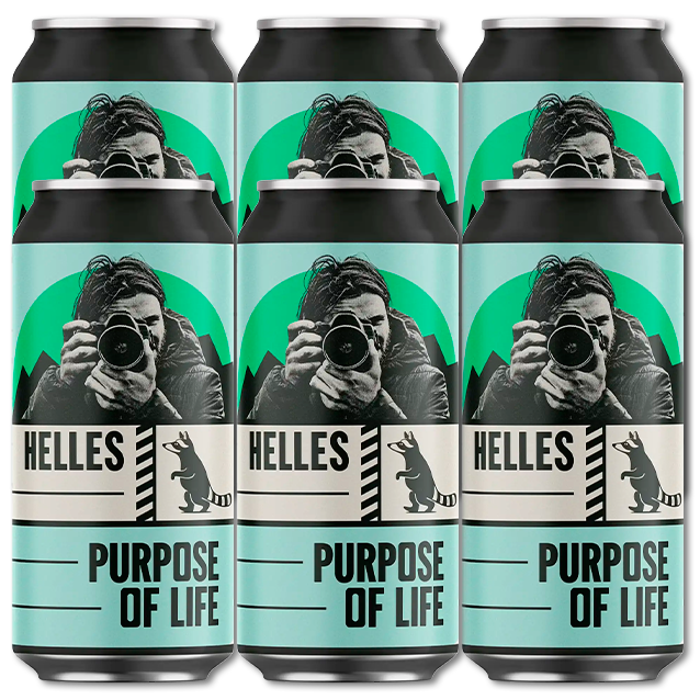 Wild Raccoon - Purpose of Life - 4,7% Helles Lager