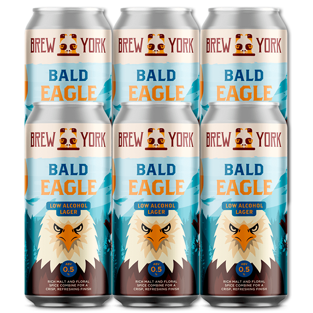 Brew York - Bald Eagle - 0,5% Lager